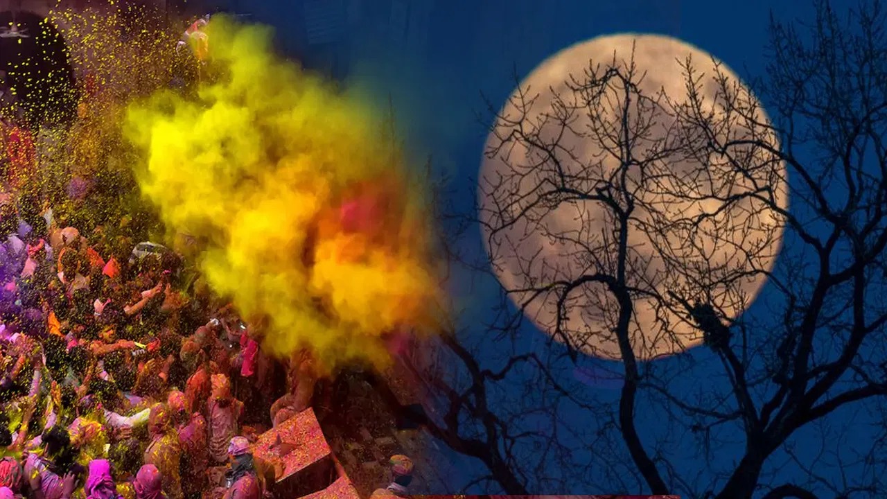 Holi lunar eclipse