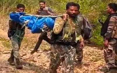 अब तक का सबसे बड़ा अभियान: तीन राज्य के 10 हजार जवानों ने हिड़मा को घेरा, 72 घंटों में 3 माओवादी ढेर